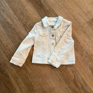 Cat & Jack White Jean Jacket - 2T